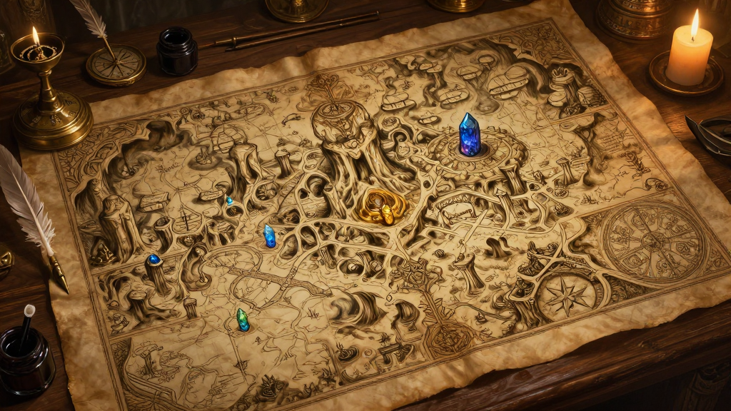 Un artiste crée « Atlas d'Azeroth : Forever » — des cartes de donjons et raids absentes du jeu