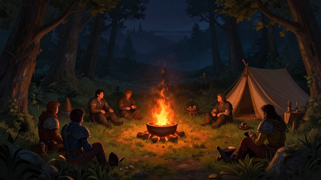 Camping in Forever: Was ein Rastplatz am Feuer bringt