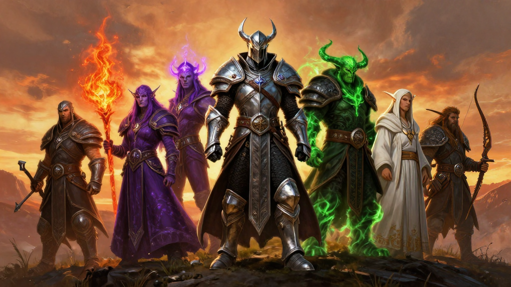 Seis combinaciones «imposibles» de raza y clase llegan a WoW: Forever