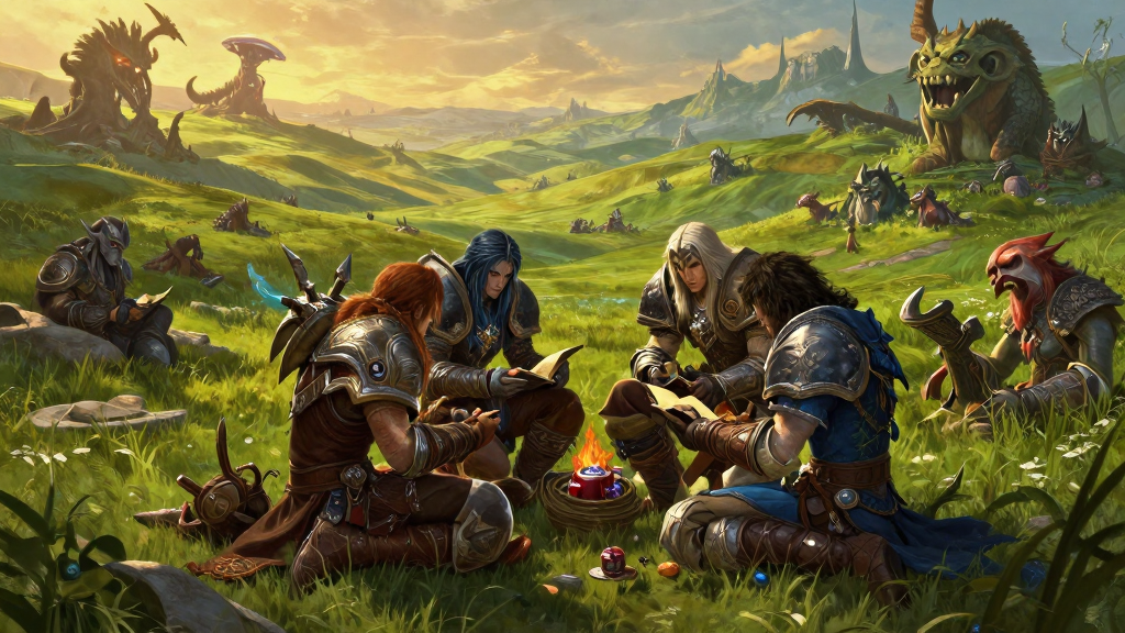 Round-robin quest drops in group play
