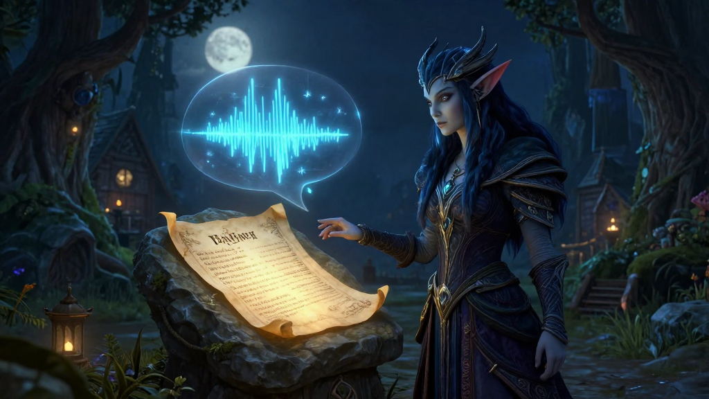Forever 퀘스트의 러시아어 음성: 팬 애드온 WowVoice TalkingHead
