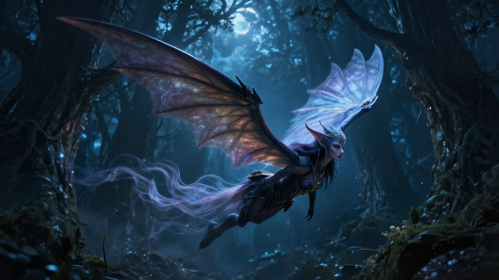 Skyborne appeared in the elven race tree with a Forever tag — no Blizzard confirmation yet