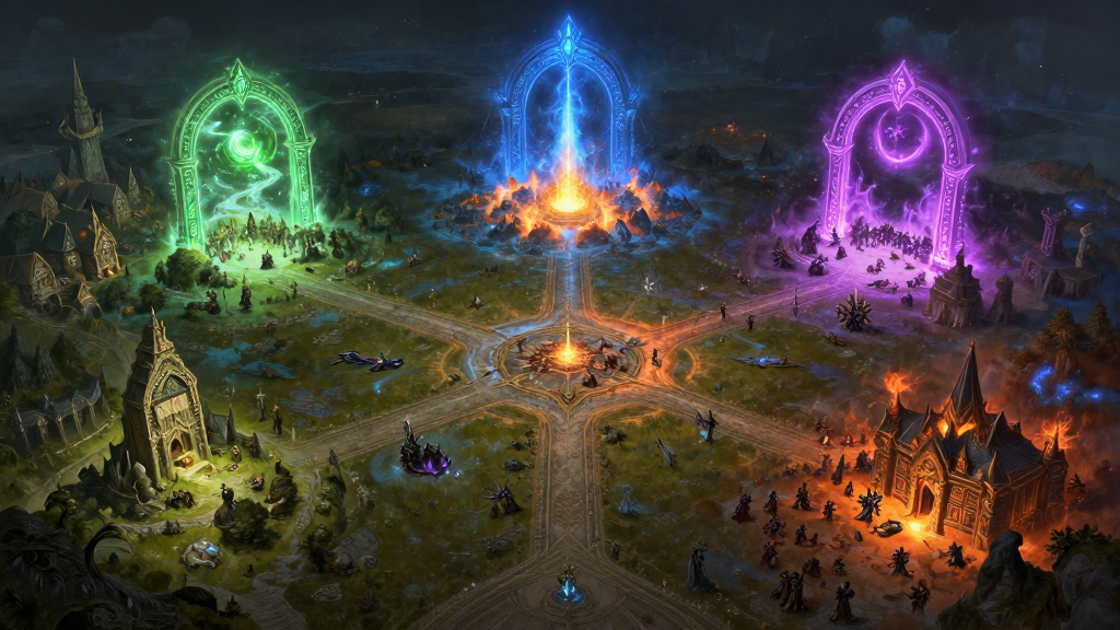 In WoW: Forever, Blizzard replaced servers with a choice of 'rulesets': Normal, PvP, Roleplaying — and Hardcore later